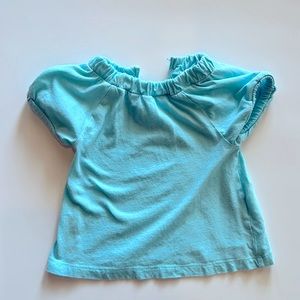 Crewcuts mint blue t shirt. 2/3t.